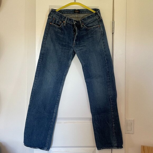 Chimala straight cut jeans in selvedge denim Size 30 - Picture 2 of 6